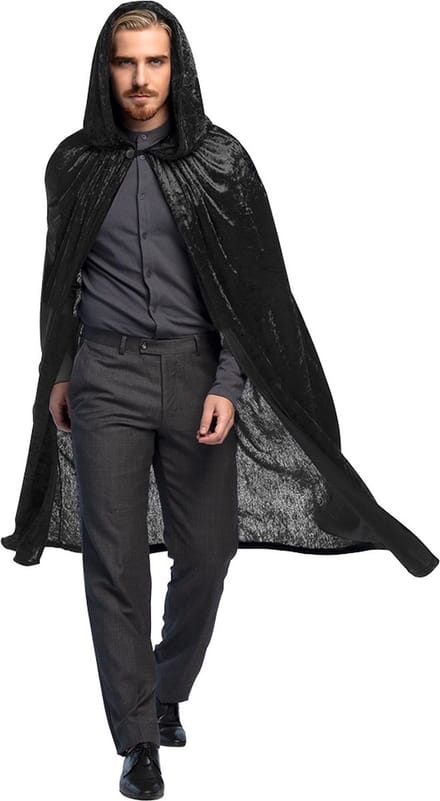 Boland - Cape Dawn zwart - Volwassenen - Vampier - Halloween en Horror