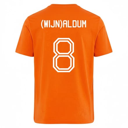 Oranje WK-EK T-shirt (Wijn)aldum M