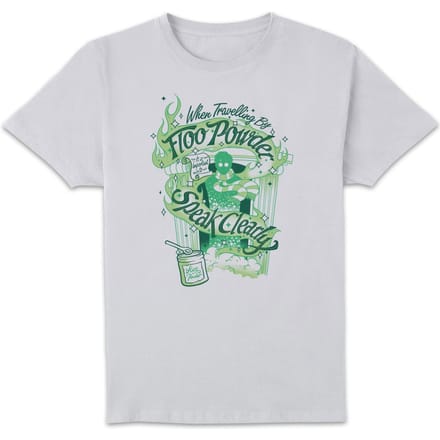 Harry Potter Floo Powder t-shirt - Wit - XXL