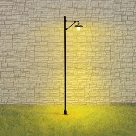 Set van 5 LED Straatlantaarns Modelspoorwegverlichting in 1:87 (HO/OO Schaal)