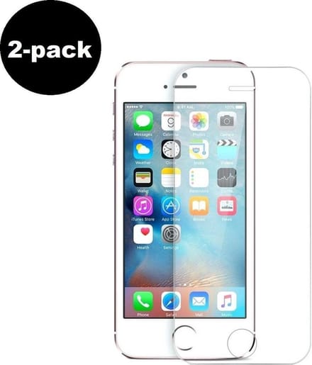 Screenprotector Geschikt voor iPhone 4 Screenprotector Glas Gehard Tempered Glass - Screenprotector Geschikt voor iPhone 4 Screen Protector Screen Cover - 2 PACK