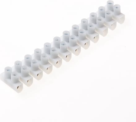 Kroonstrip 12 polig pvc 6mm²