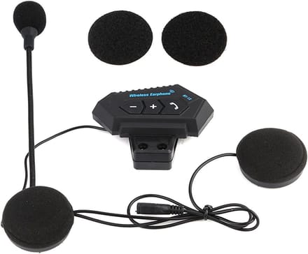Helm Bluetooth-headset - Motorhelm Luidsprekers - Veilig Bellen - Handsfree Bediening - 1 Paar - Zwart