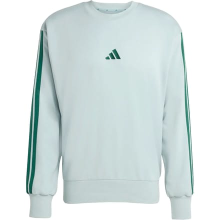 Adidas Essentials 3 Stripes French Terry Sweatshirt Grijs S Man