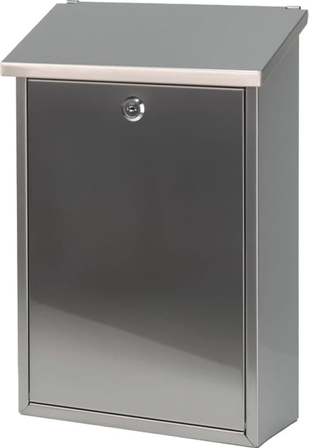 V-Part - Wandbrievenbus Toledon - Stainless steel - mat RVS - Brievenbus