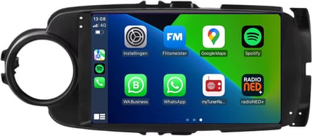 CarPlay autoradio geschikt voor Toyota Yaris | 2011 t/m 2019 | Android 13 | 9 inch | Draadloos Apple CarPlay & Android Auto | 2GB + 32GB | 8-Core processor | Davilon | 2025 model | 2011 2012 2013 2014 2015 2016 2017 2018 2019 | Bluetooth & Wifi