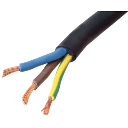 Sencys Stroomkabel Neopreen 10m 3x1,5 Mm² Zwart