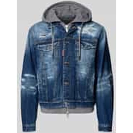 Jeansjack met capuchon