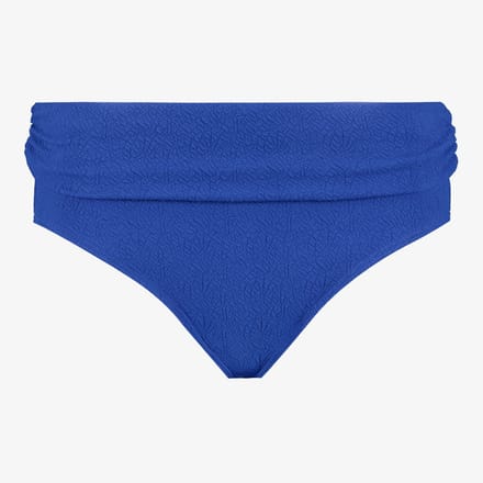 Osaga dames bikinibroekje met overslag blauw - Maat M