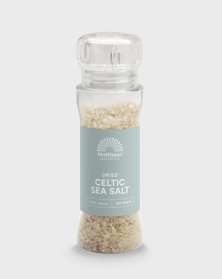Mattisson - Keltisch Zeezout Gedroogd - Molen - 125 gram