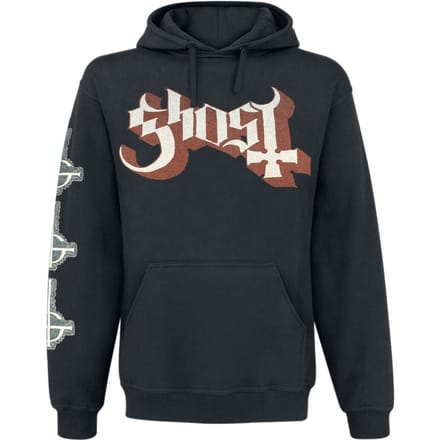Ghost Trui met capuchon - Opus - M tot XL - voor Mannen - zwart