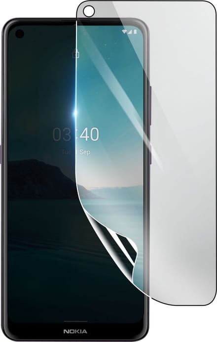 3mk, Geschikt voor Nokia 3.4, Schokbestendige Hydrogel Screenprotector, Transparant