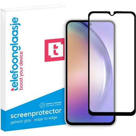 Samsung Galaxy A54 screenprotector gehard glas Edge to Edge