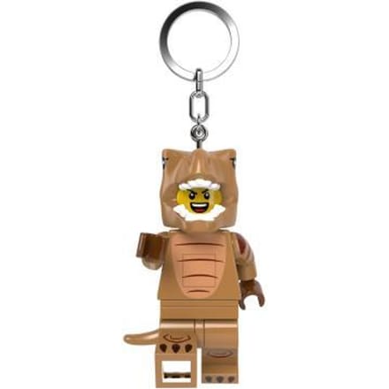 Euromic LEGO® Minifigurines Keychain Light T-Rex Costume Fan
