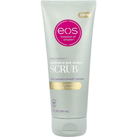 EOS, Shea Better™, Cashmere Pre-Shave Scrub, 207 ml (7 fl oz) pink