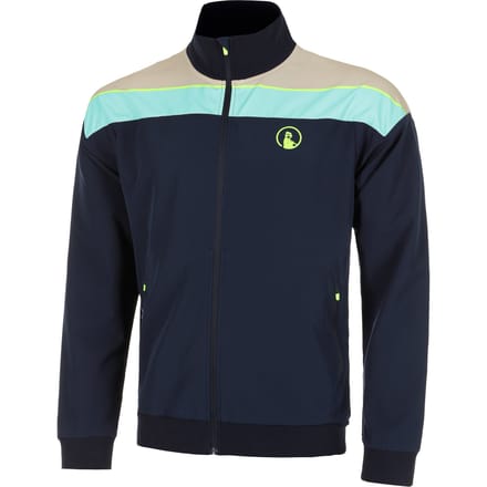 Quiet Please Wild Return Block Trainingsjack Heren-Donkerblauw,Veelkleurig