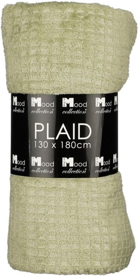 In the Mood Joanne Plaid - 180 x 130 cm - Lichtgroen