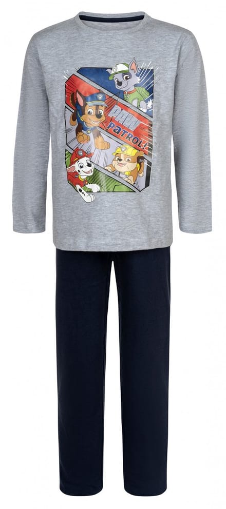 Paw Patrol Pyjama - Grijs met Blauw - Maat 110/116