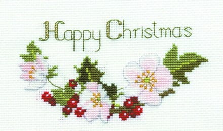 Kerstkaart Bothy Threads Telwerk CDX  25