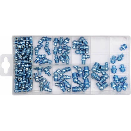 Awtools Serie - Metalen Nippelkit - 110 stks - Verschillende Schroeidraadformaten