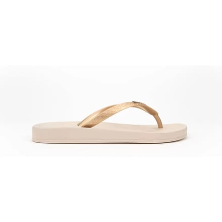 Ipanema Anatomic Tan Dames Slippers - Beige/Gold
