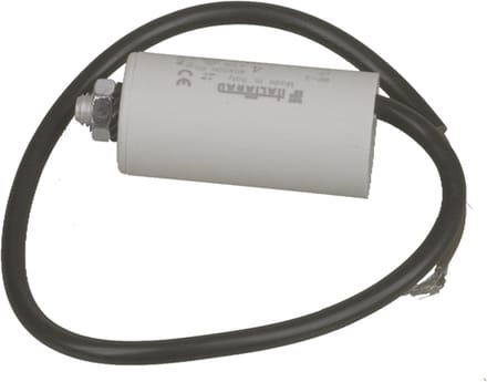 UNIVERSEEL - CONDENSATOR ELECTROL.MET DRAAD 4 µF 450 V -