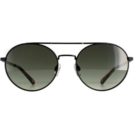 Ted Baker Round unisex zwart grijze TB1531 Warner zonnebril