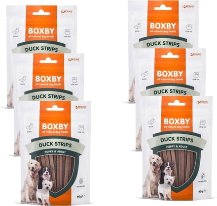 Proline Boxby Duck Strips Eend- Hondensnacks -6 x 90 g