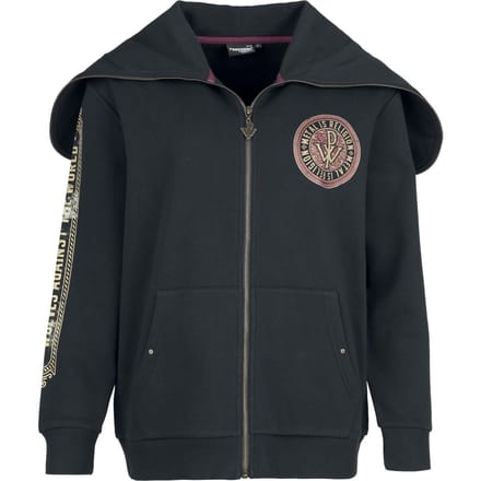 Powerwolf EMP Signature Collection Dames Vest met capuchon - zwart - S