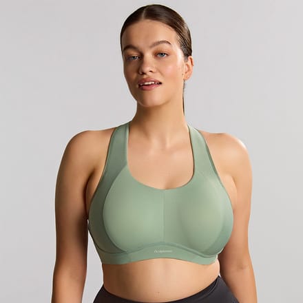 Panache - Sculptresse Thrive Niet Voorgevormde Sport BH - Pale Green - 85F