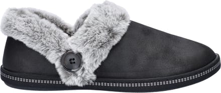 Skechers Cozy Campfire dames pantoffel - Zwart - Maat 38