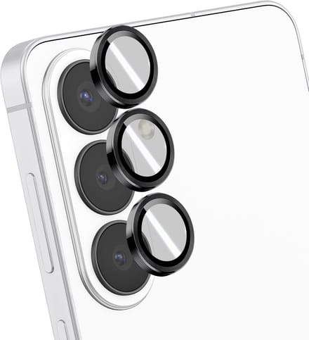 Blue Star, Lens Protector Geschikt Voor Galaxy S26 Plus Applicator, Zwart / Transparant