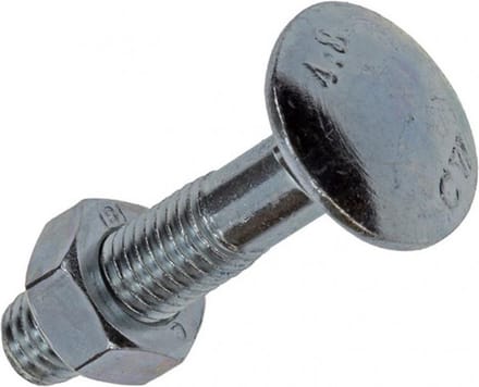 Mack HOUTBOUT + MOER VERZINKT 22 ST M8 X 40MM