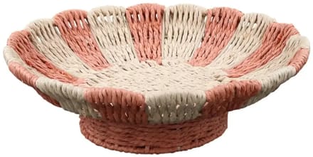 House of Nature Schaal Netstal oranje 30cm