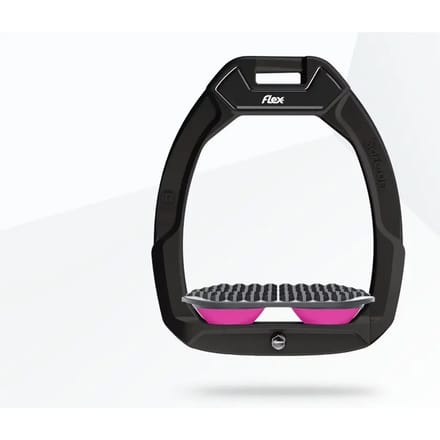 Veiligheidseجاوز van flexibele rijstijl Zwart/Grijs/Roze Flex-On Safe-On