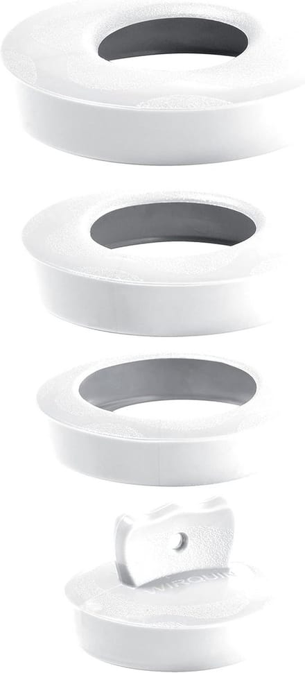 Stop Universeel - Afvoerstop Set - Badkamer Onderhoud - Robuust ABS Plastic - Ø 36-58 mm - Wit