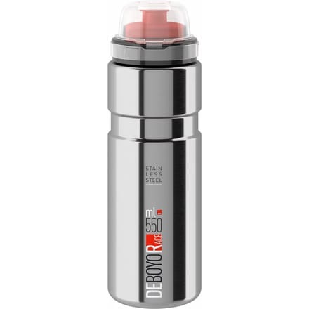 Bouteille de Vélo Thermos 550 ml Elite Deboyo Race Embout en Acier + Bouchon