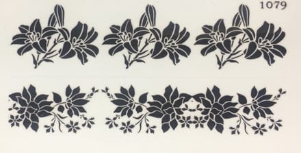 Korneliya Water Decal Nail Wrap WD1079