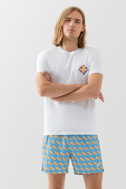 T-shirt Serie RE:THINK ICE Wit