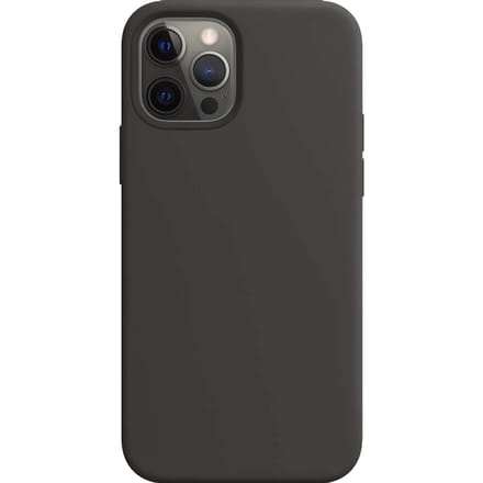 iPhone 12 Pro Siliconen Back Cover - Zwart
