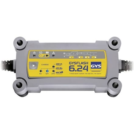 GYSFLASH 6.24 029460 Druppellader 6 V, 12 V, 24 V 6 A 6 A 4 A