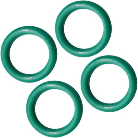 Rubberen Ring - Afdichtingen - Buiten Koken - Hittebestendig - 4 Stuks 12mm - Groen