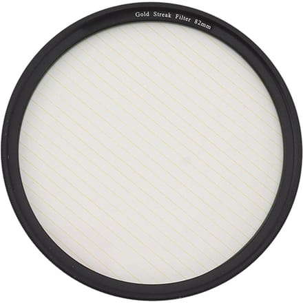Gouden Streak Filter Licht Flare Effect Filter Optisch Glas Camera Lensfilter met Etui voor 82mm white
