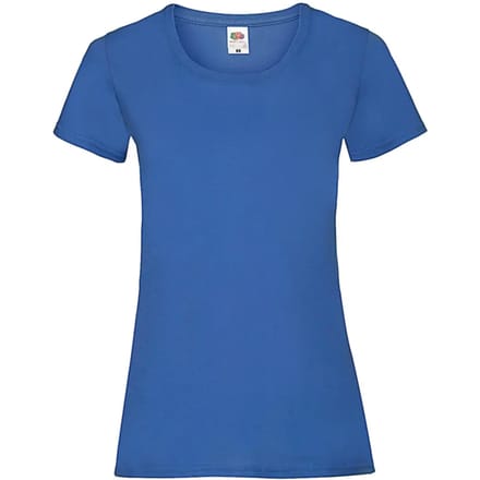 Dames-T-shirt Fruit of the Loom Valueweight