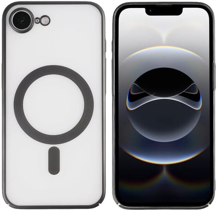 Rixus Instinct Mag Case For iPhone 16e Black