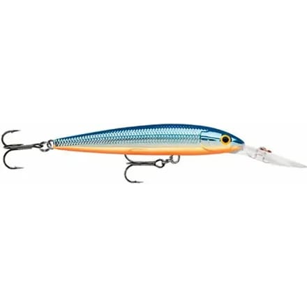 Ophangen van kunstaas Rapala down deep husky jerk 12 cm