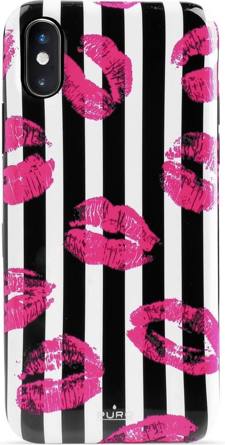 Puro Glam Cover Kiss voor iPhone X XS