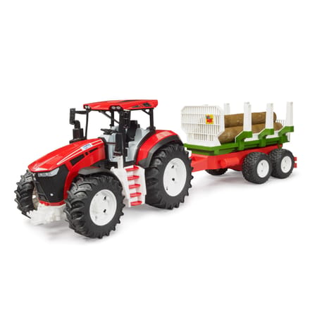 Bruder ROADMAX | Tractor met bomentrailer | 3 bomen (03453) 530267