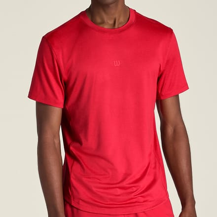 Wilson Everyday Performance T-shirt Met Korte Mouwen Rood S Man