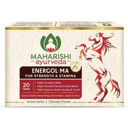 Energol-MA (20 tabl, 500 mg), Energol-MA, Maharishi Ayurveda white